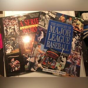 Vintage Baseball Books Set